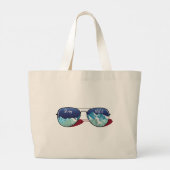 Sonnenbrille Jumbo Stoffbeutel (Rückseite)