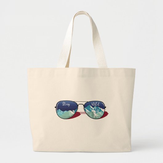Sonnenbrille Jumbo Stoffbeutel (Vorne)