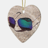 Sonnenbrille Keramik Ornament (Links)