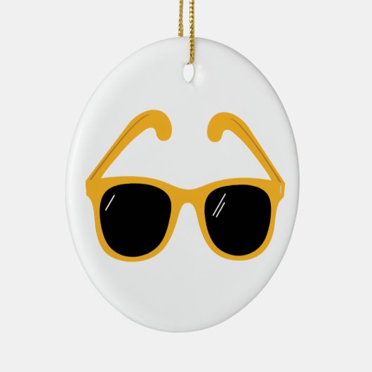 Sonnenbrille Keramikornament (Rechts)