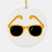 Sonnenbrille Keramikornament (Vorne)