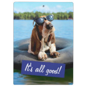 Sonnenbrille Klemmbrett (Rückseite)