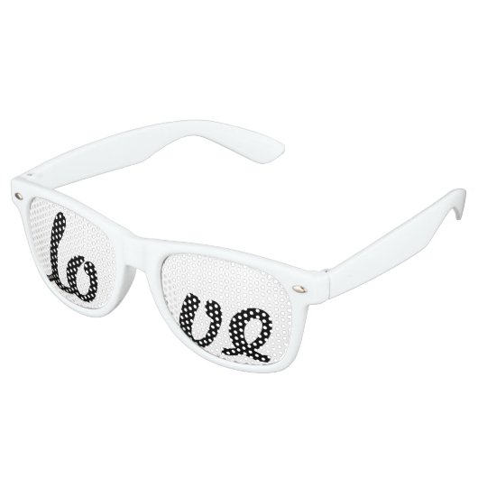 Sonnenbrille - Liebe (Schrägansicht)