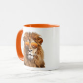 Sonnenbrille Lion Tasse (Vorderseite Links)