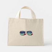 Sonnenbrille Mini Stoffbeutel (Rückseite)