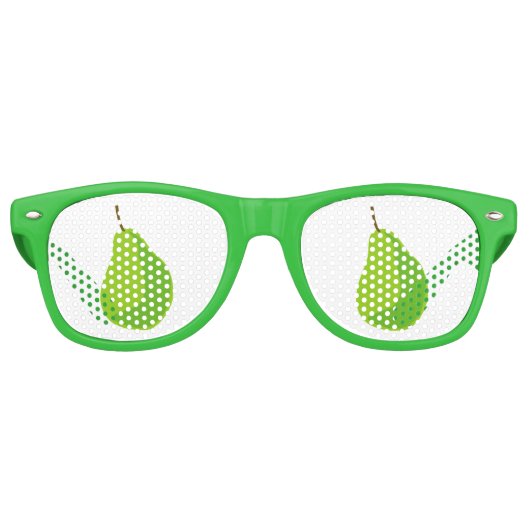 Sonnenbrille mit Birnen-Party-Sonnenbrille (Vorderseite)