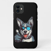 Sonnenbrille mit Daumen nach oben Case-Mate iPhone Hülle (Rückseite)