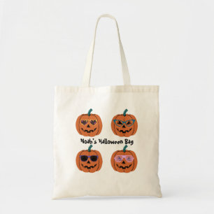 Sonnenbrille mit Pumpkins Halloween Tote Bag Tragetasche