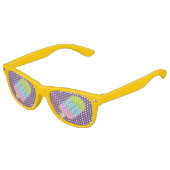 Sonnenbrille mit Sonnenbrille aus Party-Eis (Schrägansicht)