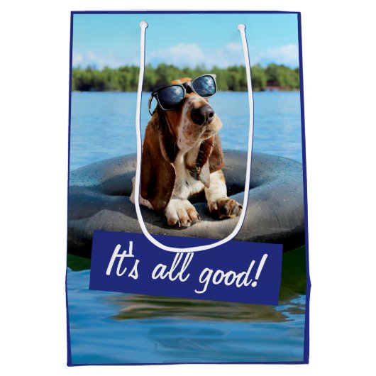 Sonnenbrille Mittlere Geschenktüte (Rückseite)