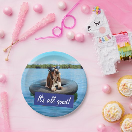 Sonnenbrille Pappteller (Party)