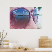 Sonnenbrille Poster (Küche)