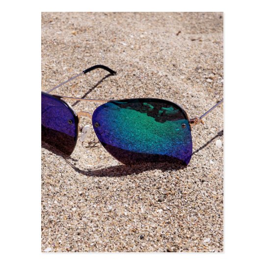Sonnenbrille Postkarte
