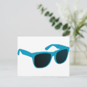 Sonnenbrille Postkarte (Stehend Vorderseite)