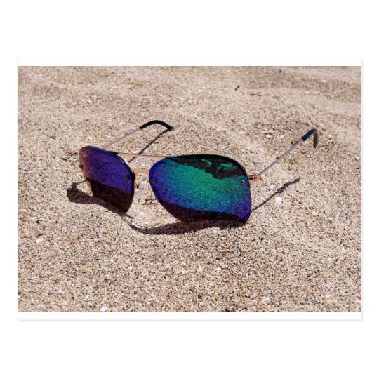 Sonnenbrille Postkarte