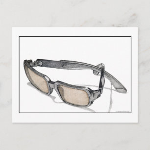 Sonnenbrille Postkarte