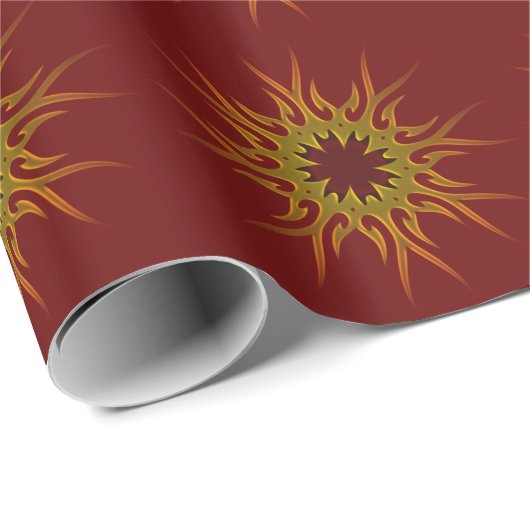 Sonnenbrille Rays Wrapping Paper Geschenkpapier (Rolleneckpunkt)