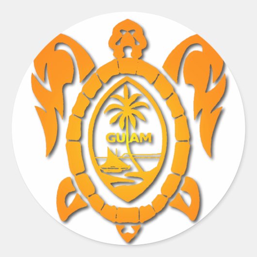 Sonnenbrille Runder Aufkleber (Vorderseite)