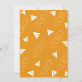 Sonnenbrille Skelett Sushi Halloween-Party Einladung (Rückseite)