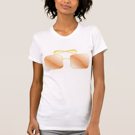Sonnenbrille-T - Shirt (Vorderseite)