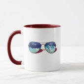 Sonnenbrille Tasse (Links)