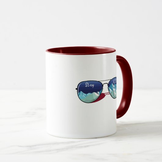 Sonnenbrille Tasse (VorderseiteRechts)