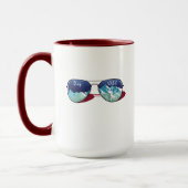 Sonnenbrille Tasse (Links)