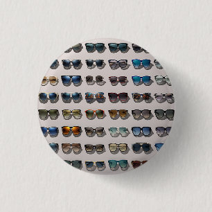 Sonnenbrille themed Badge, Pin, Button Geschenk