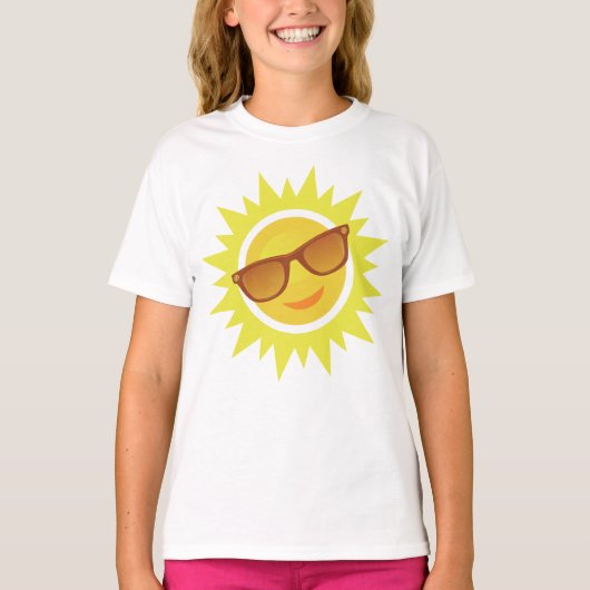 Sonnenbrille tragen T-Shirt (Vorderseite)