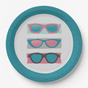 Sonnenbrille Trio Pink Pappteller
