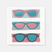 Sonnenbrille Trio Pink Serviette (Vorderseite)