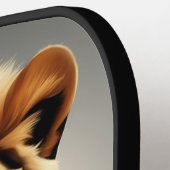 Sonnenbrille und Lederjacke für coole Tiere Pickleball Schläger (Linke Seite)