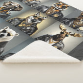 Sonnenbrille und Lederjacke für coole Tiere Sherpadecke (3/4)