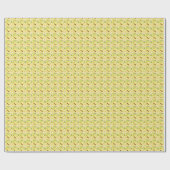 Sonnenbrille und Sonnenhut mit klarem Strandbild Geschenkpapier (Flach)