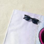 Sonnenbrille und Strandhandtuch trinken (Beispiel)