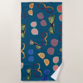 Sonnenbrille Vintag Beach Mood Strandtuch (Vorderseite)