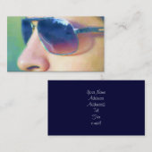 Sonnenbrille-Visitenkarten Visitenkarte (Vorne/Hinten)