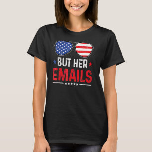 Sonnenbrillen, aber ihre E-Mails US-Flagge Politi T-Shirt