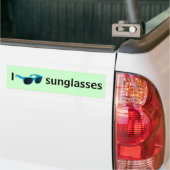 Sonnenbrillen der Liebe I Autoaufkleber (Auf Lkw)