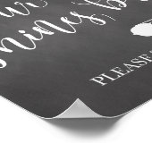 Sonnenbrillen Favoriten Zeichen - Unsere Liebe str Poster (Ecke)