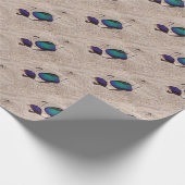 Sonnenbrillen Geschenkpapier (Ecke)