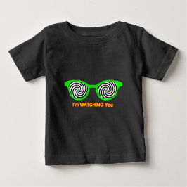 Sonnenbrillen zu beobachten Grüne Rim des MUSEUMS Baby T-shirt