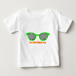 Sonnenbrillen zu beobachten Grüne Rim des MUSEUMS Baby T-shirt