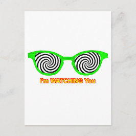 Sonnenbrillen zu beobachten Grüne Rim des MUSEUMS Postkarte