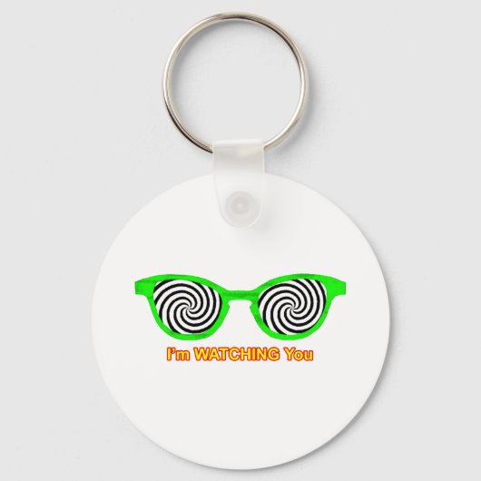 Sonnenbrillen zu beobachten Grüne Rim des MUSEUMS Schlüsselanhänger (Vorderseite)