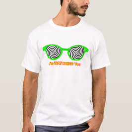 Sonnenbrillen zu beobachten Grüne Rim des MUSEUMS T-Shirt