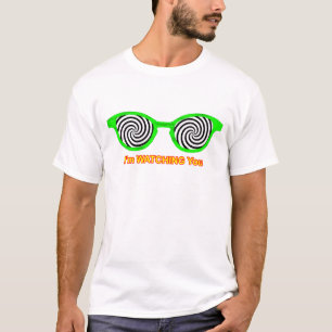 Sonnenbrillen zu beobachten Grüne Rim des MUSEUMS T-Shirt