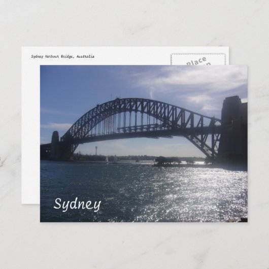 Sonnenbrücke Postkarte (Vorne/Hinten)