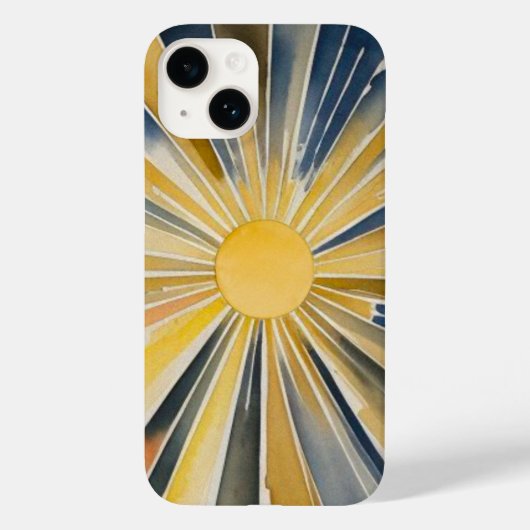 Sonnenbrust Case-Mate iPhone Hülle (Rückseite)