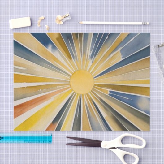 Sonnenbrust Seidenpapier (Handwerk)